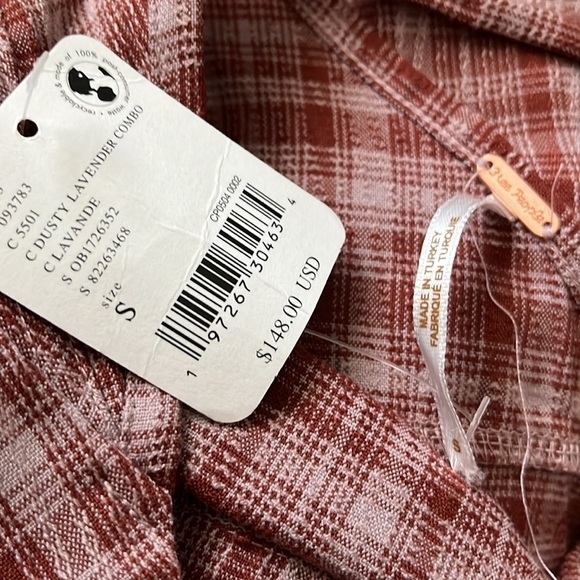 Free People Kaia Plaid Jumpsuit - Picture 4 of 11